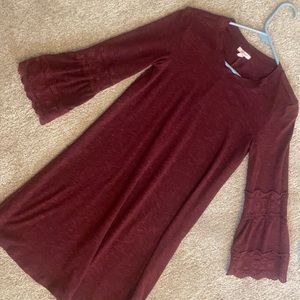 Maroon tunic